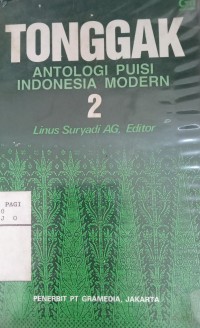 Image of Tonggak Antologi Indonesia Modern: 2