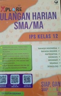 Image of Xplore ulangan harian SMA/MA IPS kelas 12
