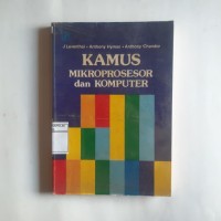 Image of Kamus mikroprosesor dan komputer