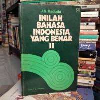 Image of Inilah Bahasa Indonesia yang Benar II
