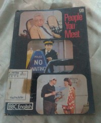 Image of People you meet: a multi media course of English for intermediate students