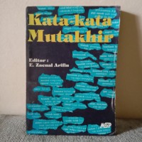 Image of Kata-kata Mutakhir