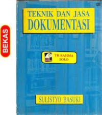 Image of Teknik dan jasa dokumentasi