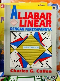 Image of Aljabar Linear dengan Penerapannya