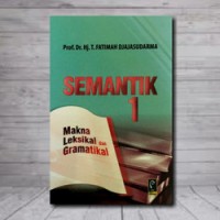Image of Semantik 2: Pemahaman ilmu makna