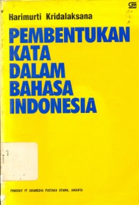 Image of Pembentukan kata dalam Bahasa Indonesia