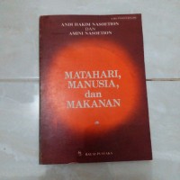 Image of Matahari, Manusia, dan Makanan