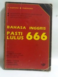 Image of Bahasa Inggris pasti lulus 666