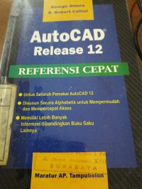 Image of AutoCAD Release 12: Referensi cepat