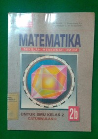 Image of Matematika 2B untuk SMU Caturwulan II