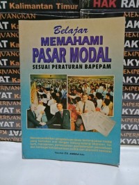 Image of Belajar Memahami Pasar Modal