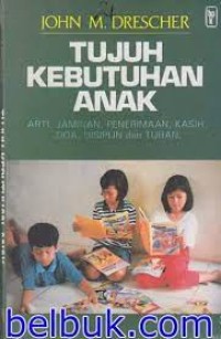 Image of Tujuh kebutuhan anak