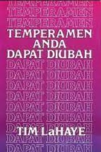 Image of Temperamen Anda Dapat Diubah