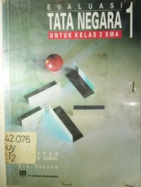 Image of Evaluasi tata negara untuk kelas 2 SMA