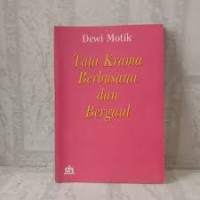 Image of Tata Krama Berbusana dan Bergaul