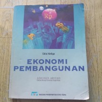 Image of Ekonomi pembangunan