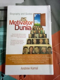 Image of Biography and Quotes 25 Motivator Dunia