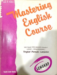 Image of Mastering English course dari aspek Tata Bahasa maupun usage (penggunaan)