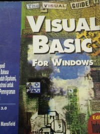 Image of The visual guide to visual basic 'TM' for Windows 