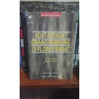 Image of Adat-istiadat orang Rembong di Flores Barat