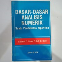 Image of Dasar-Dasar Analisis Numerik