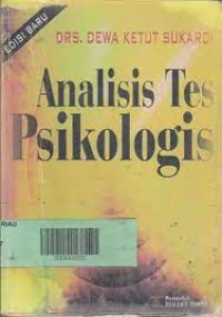 Image of Analisis tes psikologis