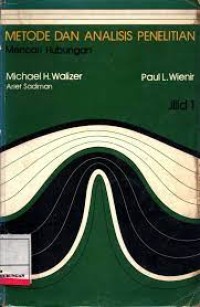 Image of Metode dan analisis penelitian mencari hubungan jilid 1
