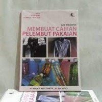 Image of Membuat cairan pelembut pakaian: skala rumah tangga, skala kecil