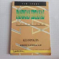Image of Panduan Ebtanas untuk SMU kelompok IPS