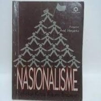 Image of Nasionalisme: Refleksi kritis kaum ilmuwan