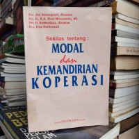 Image of Sekilas tentang : Modal dan Kemandirian Koperasi
