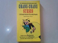 Image of 100 rahasia sederhana dari orang-orang sukses (100 simple secrets of Succesfull People)