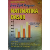 Image of Jurus Capat Menguasai MATEMATIKA DASAR