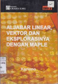 Image of Aljabar Linier, Vektor, dan Eksplorasinya dengan Mapel