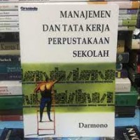 Image of Manajemen dan tata kerja perpustakaan sekolah