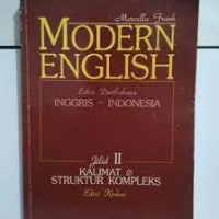 Image of Modern English jilid 2 jenis kata edisi dwi bahasa Inggris-Indonesia