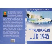 Image of Perkembangan UUD 1945