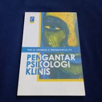Image of Pengantar Psikologis Klinis