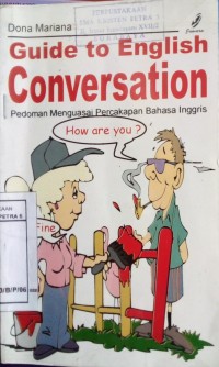 Image of Guide to English conversation: Pedoman menguasai percakapan bahasa inggris