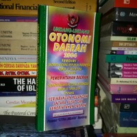 Image of Undang-Undang Otonomi Daerah 2004 terdiri UURI No.32 th.2004