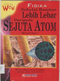 Image of Fisika sehelai rambut lebih lebar daripada sejuta atom