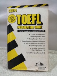 Image of CLIFFS TOEFL Preparation guide (test of English as a Foreign Language)