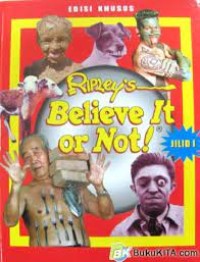 Image of Ripley's Believe It or Not jilid 1 edisi khusus
