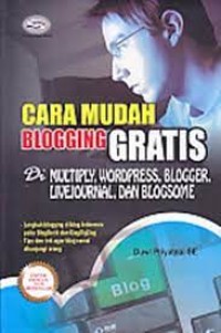 Image of Cara mudah Blogging gratis di Multiply,wordpress,blogger,livejournal,dan blogsome