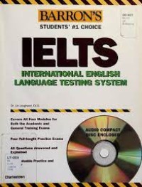 Image of Barron's IELTS (International English Language Testing System)