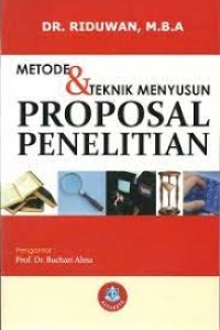 Image of Metode & teknik menyusun proposal penelitian