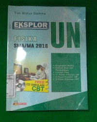 Image of Eksplor UN Fisika SMA/MA 2016