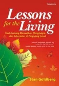 Image of Lessons for the living
