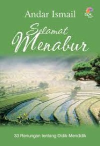 Image of Selamat Menabur: 33 Renungan tentang didik-mendidik