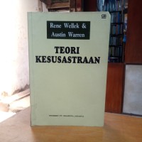 Image of Teori Kesusastraan